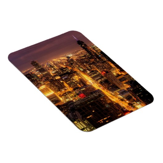 Nachtelijke omgeving van Chicago Magneet (Rechterzijde)