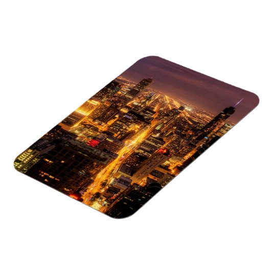 Nachtelijke omgeving van Chicago Magneet (Linkerzijde)