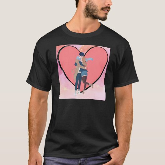 Nachtelijke omhelzing t-shirt (Voorkant)