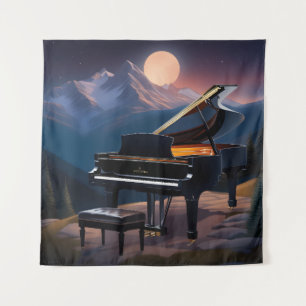 Nachtelijke prelude #3 wandkleed