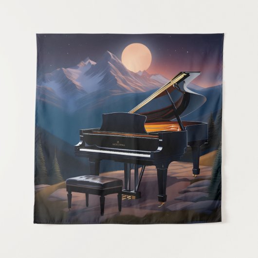 Nachtelijke prelude #3 wandkleed (Voorkant)