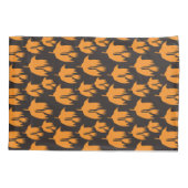 Nachtelijke rand kamer - naadloos halloween patroo kussensloop (Achterkant)