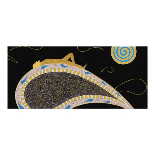 Nachtelijke reis - Rack Kaart (Voorkant)