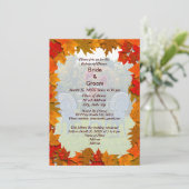 Nachtelijke repetitie van de liefde Uitnodiging (Staand voorkant)