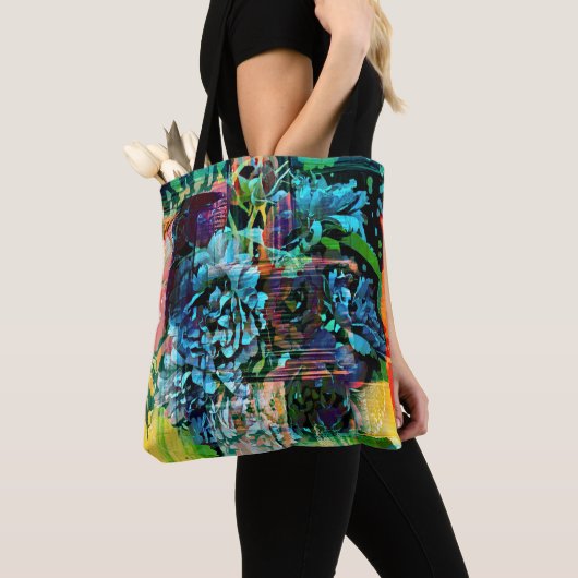 Nachtelijke Rozen Tote Bag (Dichtbij)
