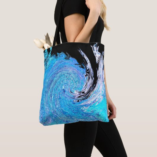 Nachtelijke Splash...... Tote Bag (Dichtbij)