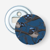 Nachtelijke sprookjes button flesopener (Voorkant)