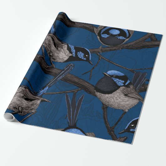 Nachtelijke sprookjes cadeaupapier (Uitgerold)