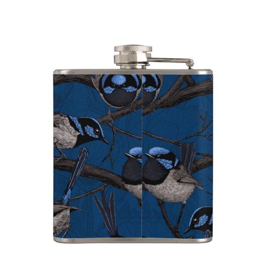 Nachtelijke sprookjes heupfles (Achterkant)