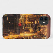 Nachtelijke stad Chicago Case-Mate iPhone Case (Achterkant (horizontaal))
