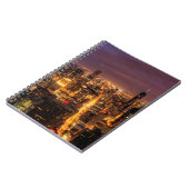 Nachtelijke stad Chicago Notitieboek (Linkerzijde)