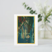 Nachtelijke tijd in Santa Catalina op Avalon Bay Briefkaart (Staand voorkant)