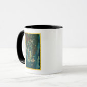 Nachtelijke tijd in Santa Catalina op Avalon Bay Mok (Voorkant links)