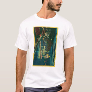 Nachtelijke tijd in Santa Catalina op de baai van  T-shirt