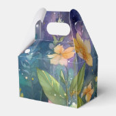 Nachtelijke tuinbloemen bedankdoosjes (Achterkant)