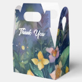 Nachtelijke tuinbloemen bedankdoosjes (Geopend)