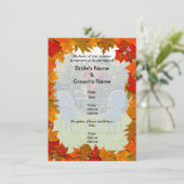 Nachtelijke uitnodiging voor liefdesweddenschappen (Staand voorkant)