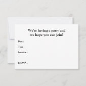 nachtelijke uitnodiging voor uil halloween (Achterkant)