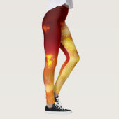 Nachtelijke Vlam Leggings (Rechts)