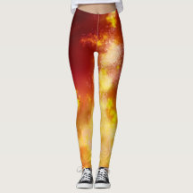 Nachtelijke Vlam Leggings
