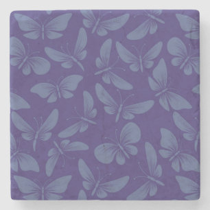 nachtelijke vlinder stenen onderzetter