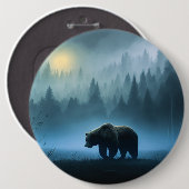 Nachtelijke Wanderer Beer Button (Voorkant /achterkant)