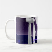 Nachtelijke windmolens koffiemok (Links)