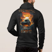 Nachtelijke wraaktank hoodie (Achterkant)