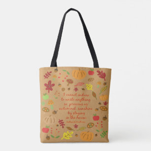 Nachtelijke zon tote bag
