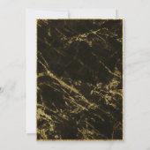 Nachten in graniet en gouden bruiloft II Kaart (Achterkant)