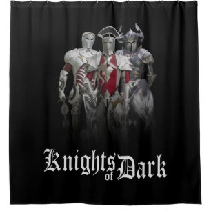 Nachten van Dark Douchegordijn