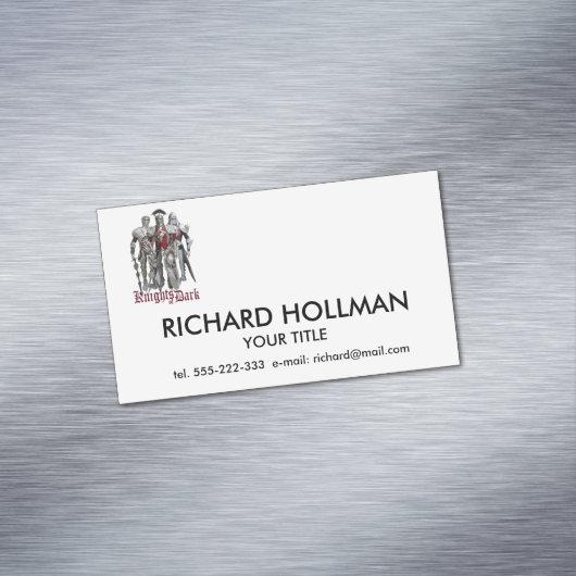 Nachten van Dark Magnetisch Visitekaartje (Voorbeeld)