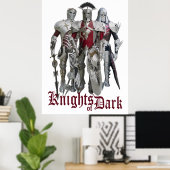 Nachten van Dark Poster (Thuiskantoor)