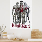 Nachten van Dark Poster (Keuken)