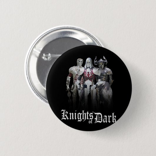 Nachten van Dark Ronde Button 5,7 Cm (Voorkant /achterkant)