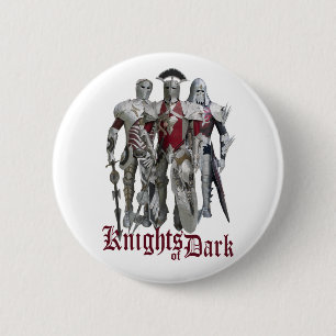 Nachten van Dark Ronde Button 5,7 Cm