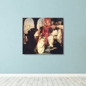 Nachten van de Orde van Sint-Janskruid van Jeruzal Canvas Afdruk (Insitu (Houten vloer))