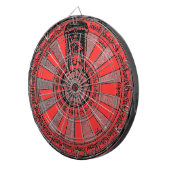 Nachten van de rondetafelconferentie dartbord (Voorkant Rechts)