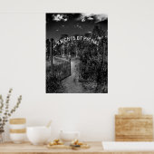 Nachten van Pythias Gate Poster (Keuken)