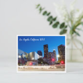 Nachtfotografie | Het centrum van Los Angles Calif Briefkaart (Staand voorkant)