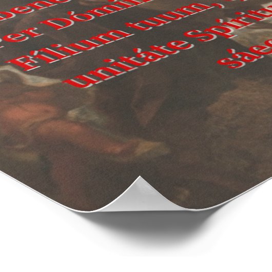 Nachtgebed Heilige Familie Print (Hoek)