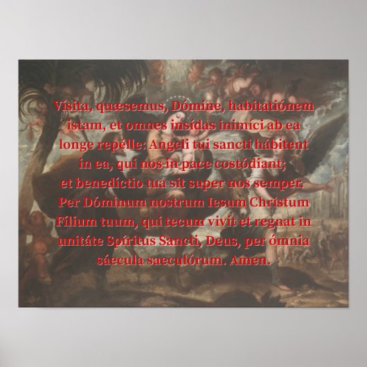 Nachtgebed Heilige Familie Print (Voorkant)