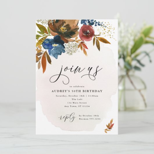 Nachtgenote en uitnodiging tot vrijdag (Staand voorkant)