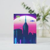 Nachtgolven en damp Daze Briefkaart (Staand voorkant)