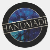 Nachthemel met handgemaakte stickers (Voorkant)