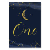 Nachthemel over het aantal van de Lijst van het Ba Kaart (Voorkant)