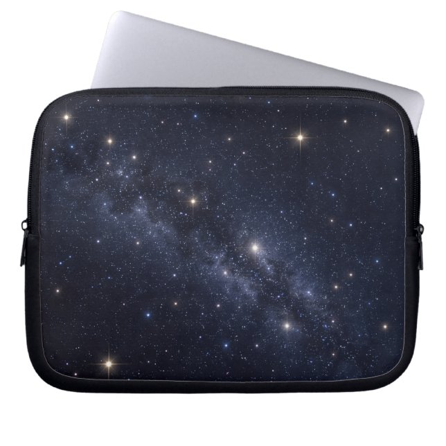 Nachthemelsterren Laptop Sleeve (Voorkant)