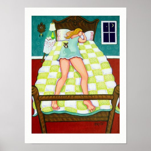 Nachthorloge - Chihuahua Poster Print (Voorkant)