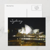 nachthuis van sydney briefkaart (Voorkant / Achterkant)