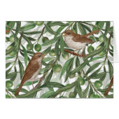 Nachtingales in de olijfboom (Voorkant Horizontaal)